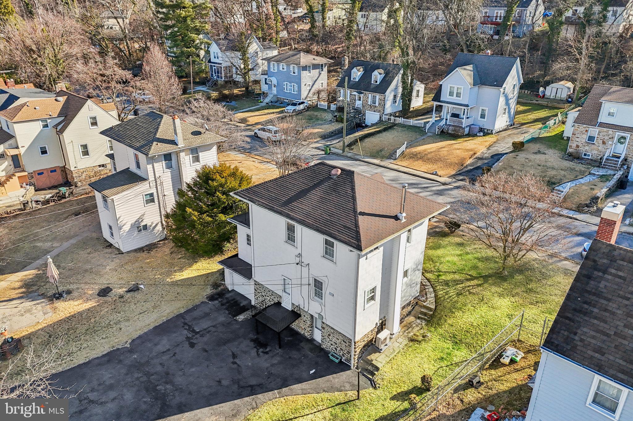 14 Summerfield Road Gwynn Oak, MD 21207 - Photo 45 of 54 an aerial view of a house with swimming pool