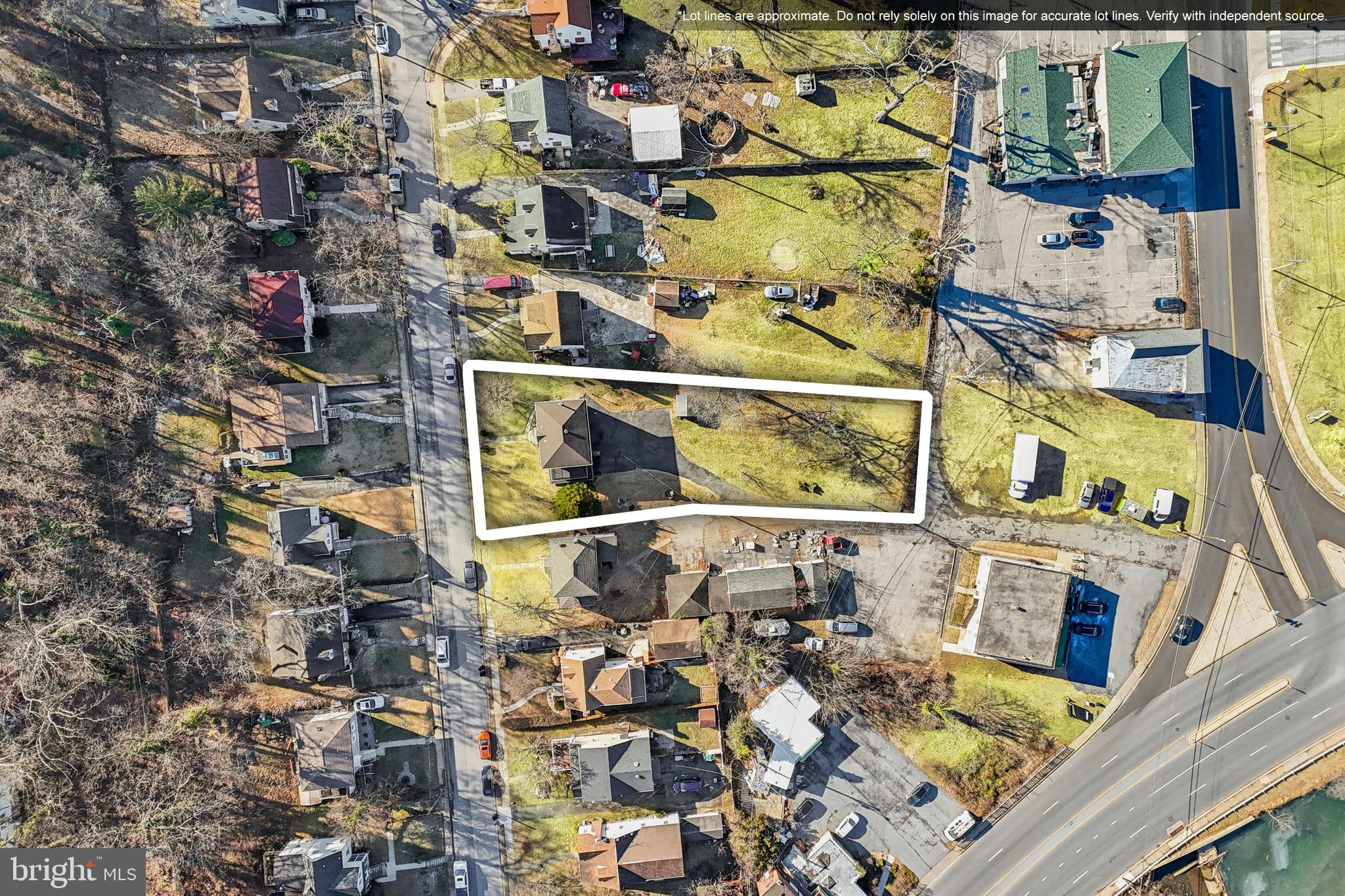 14 Summerfield Road Gwynn Oak, MD 21207 - Photo 51 of 54 an aerial view of a houses