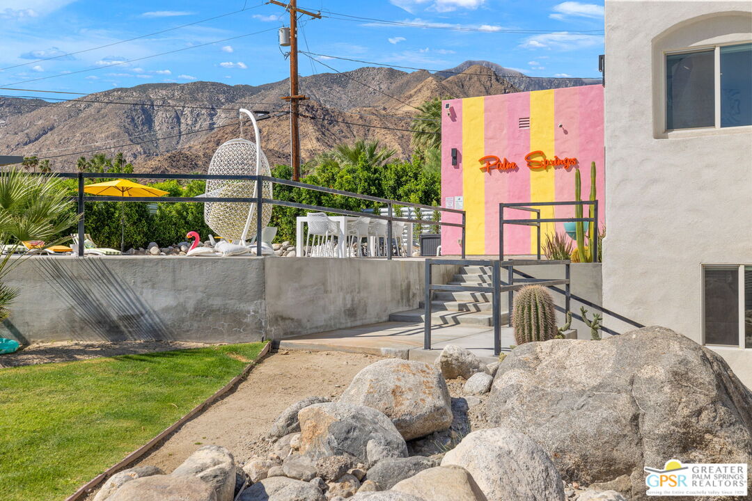 775 West Racquet Club Road Palm Springs, CA 92262 - Photo 3 of 44 a view of swimming pool with a patio