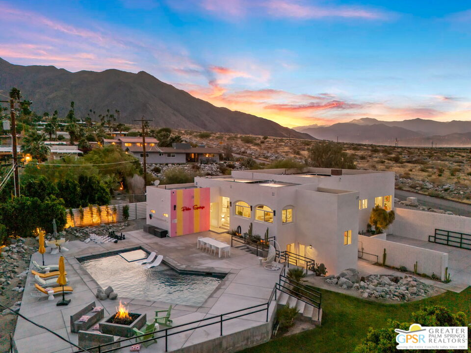 775 West Racquet Club Road Palm Springs, CA 92262 - Photo 39 of 44 a view of a lake with a mountain