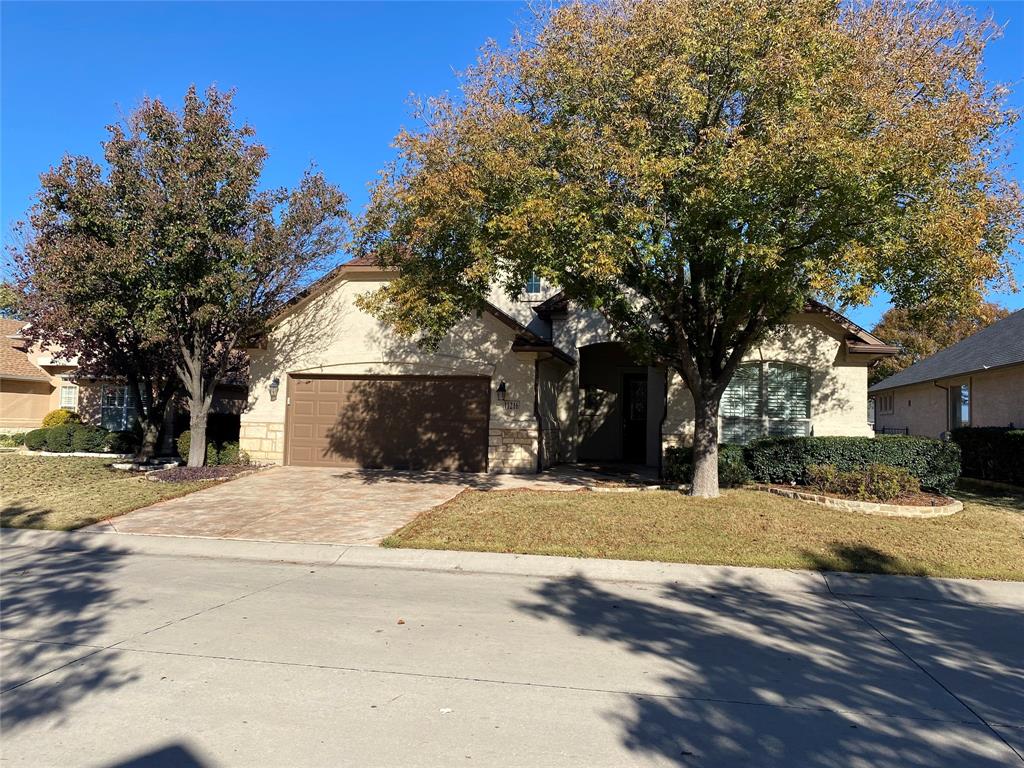 a view of road with trees