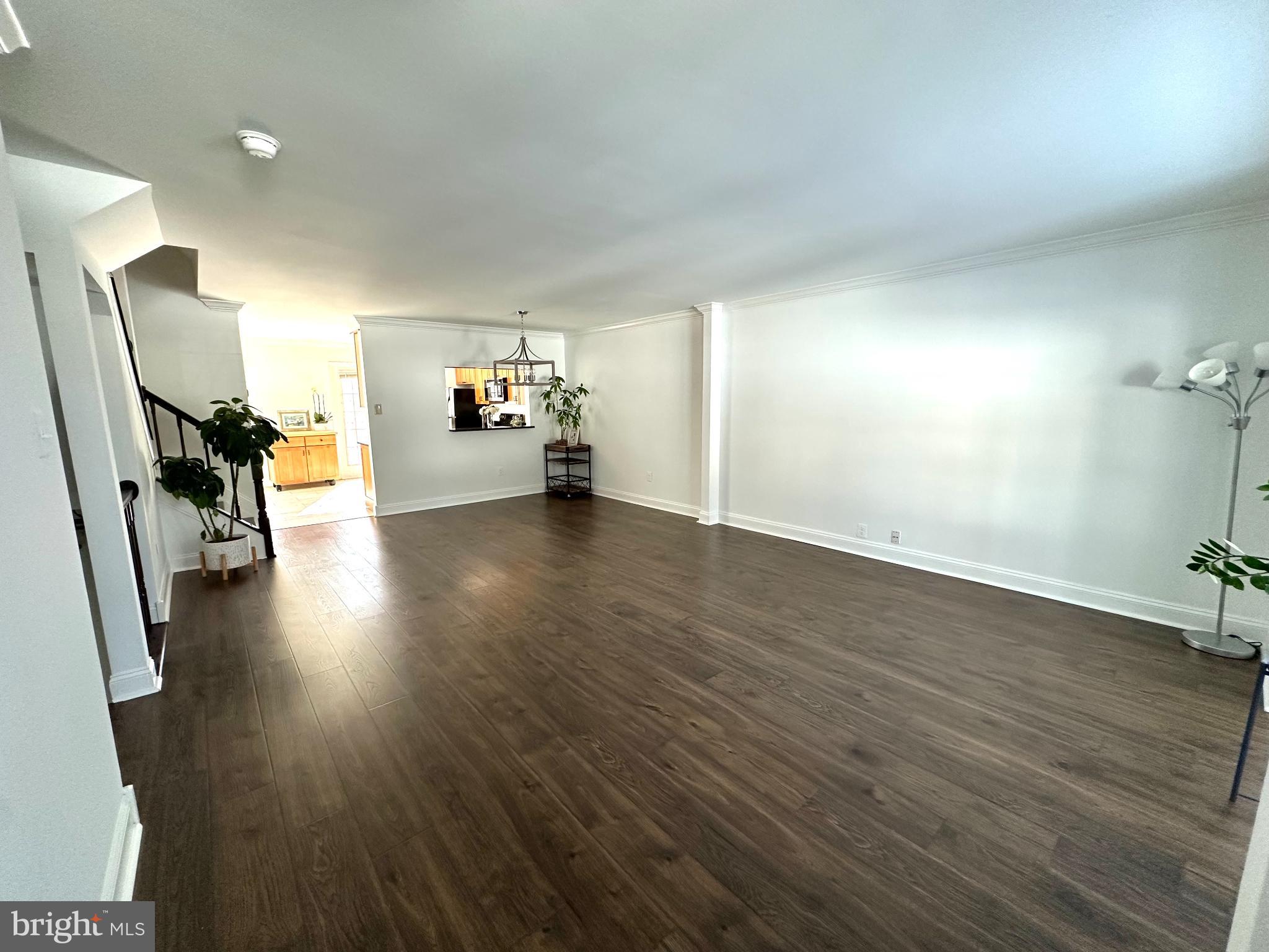 4713 Columbia Road Ellicott City, MD 21042 - Photo 12 of 39 Main level - dining & living area.