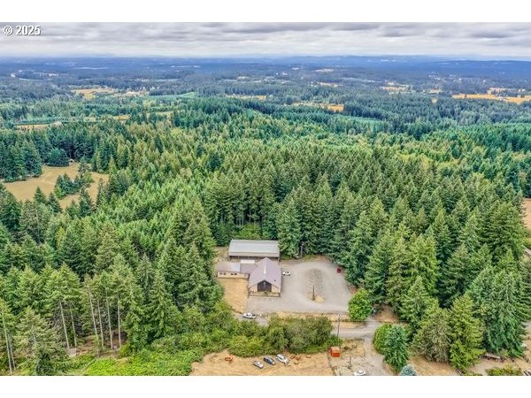 24353 South Ridge Road Beavercreek, OR 97004 - Photo 2 of 33 an aerial view of a house with a yard