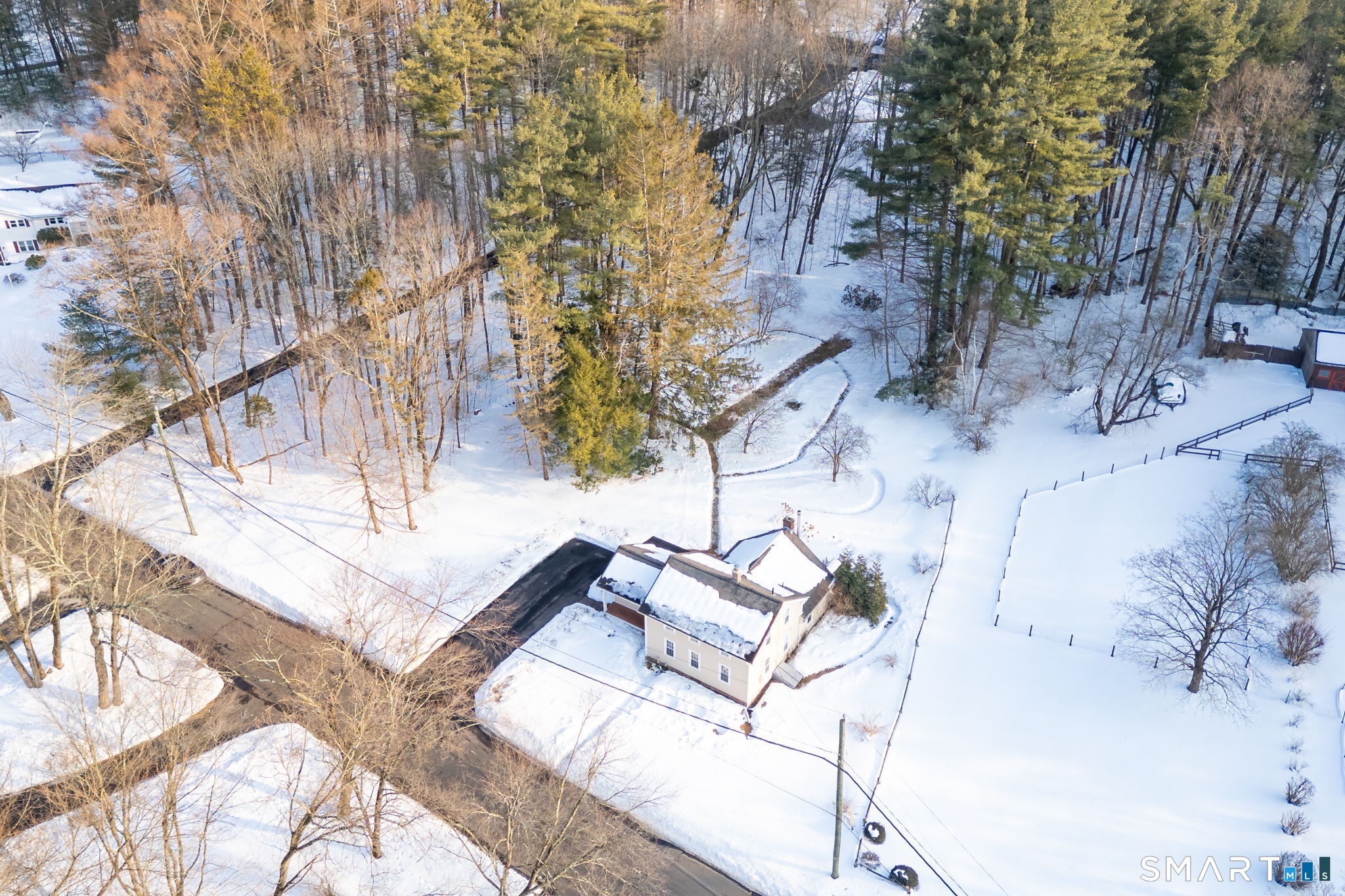 10 Bailey Road Enfield, CT 06082 - Photo 21 of 39 a view of a backyard of the house