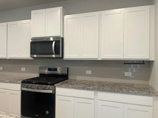 a close view of closet