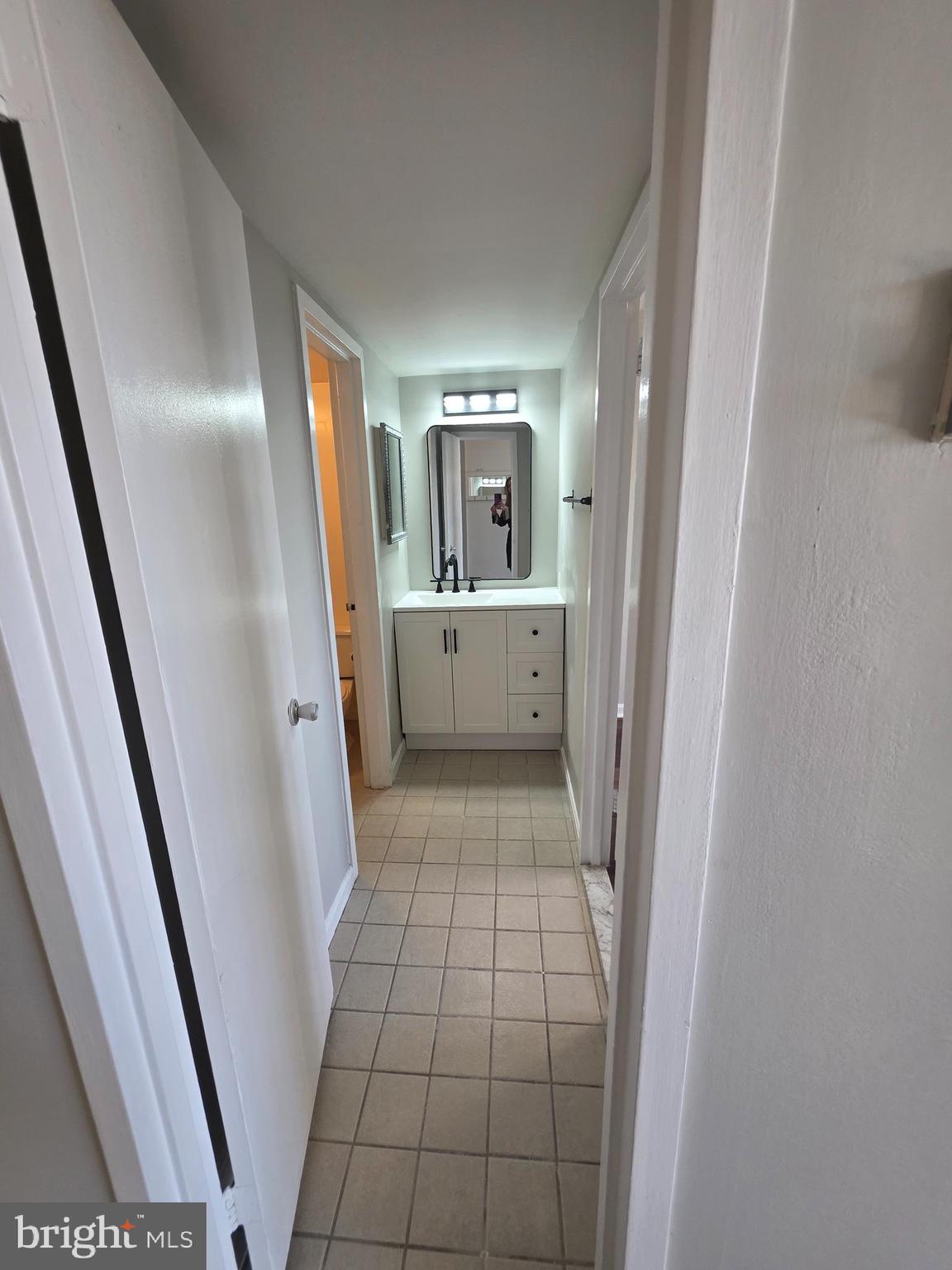 1836 Metzerott Road, Unit 916 Adelphi, MD 20783 - Photo 14 of 42 a bathroom with sink and mirror