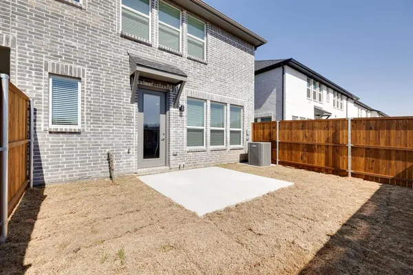 a house with a outdoor space