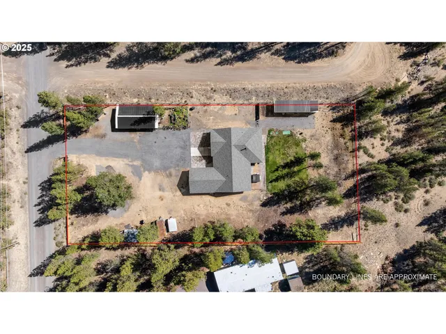 a outdoor space with lots of trees