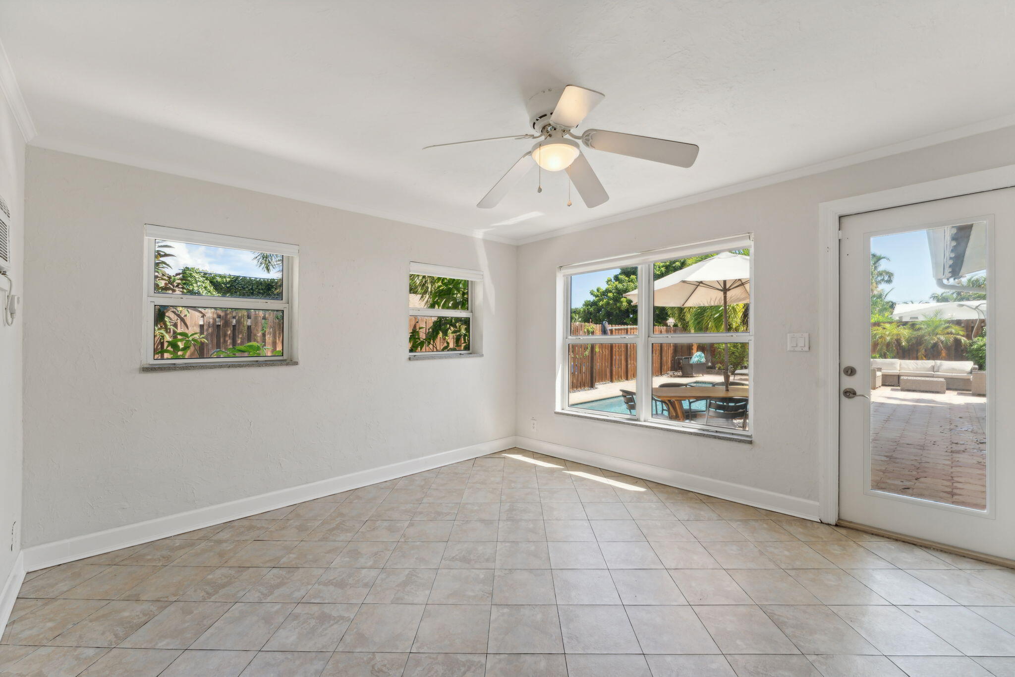 2691 Northeast 18th Street Pompano Beach, FL 33062 - Photo 23 of 34 a view of an empty room with a window