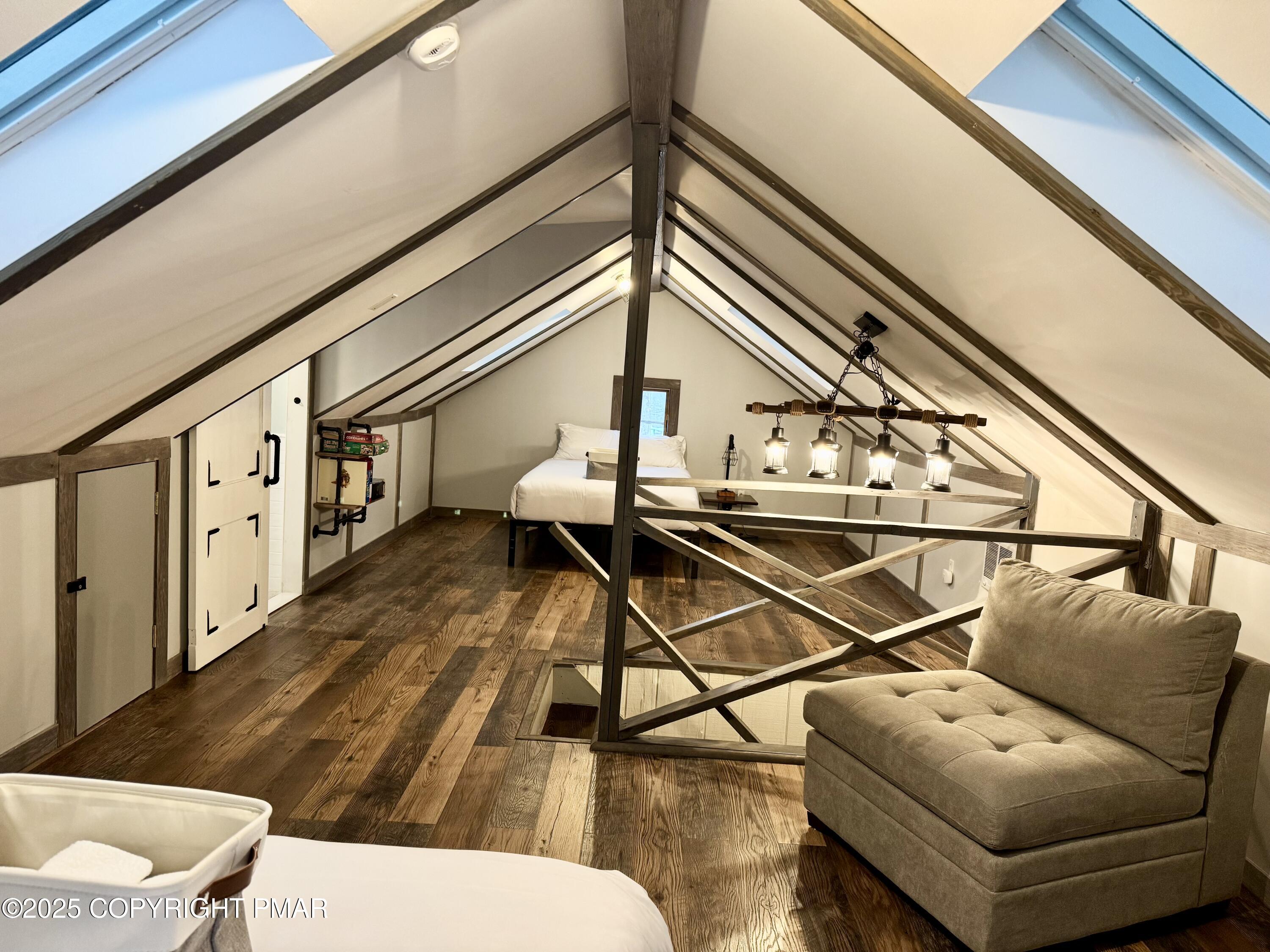 24 Split Rock Road Lake Harmony, PA 18624 - Photo 18 of 42 a view of a balcony with furniture