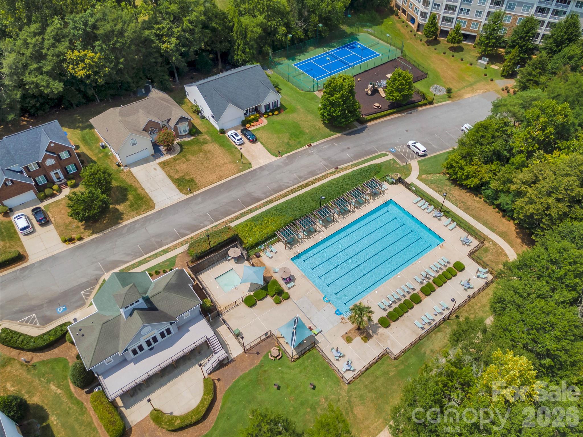 152 Lighthouse Road Mount Holly, NC 28120 - Photo 6 of 11 an aerial view of a house