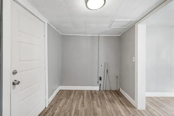 a view of a small space