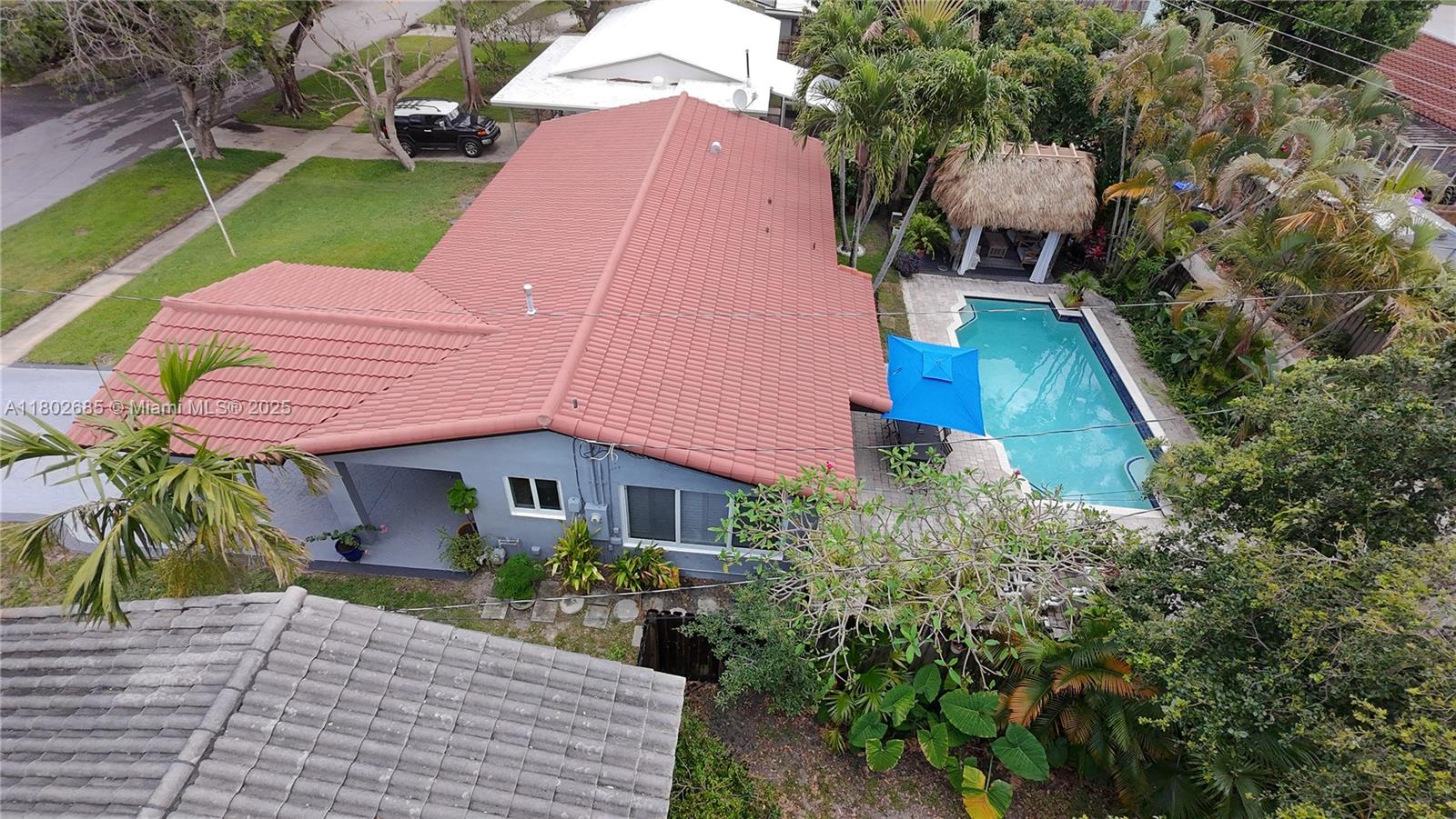 3192 Coolidge Street Hollywood, FL 33021 - Photo 33 of 34 an aerial view of a house