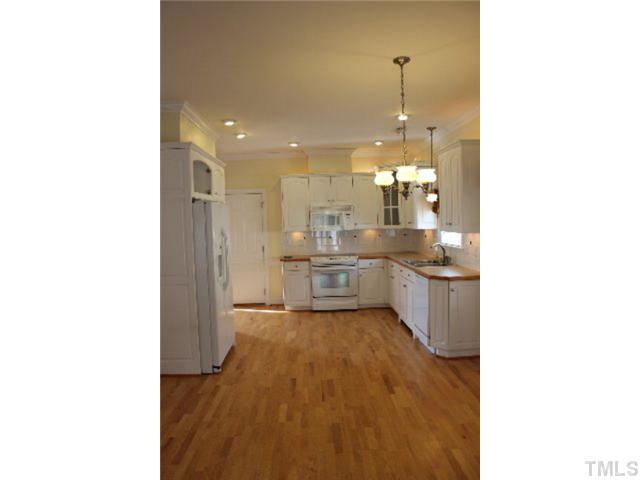112 Finneman Road Rocky Mount, NC 27804 - Photo 3 of 24 Kitchen has all the cabinets, recessed lighting- refrigerator stays!