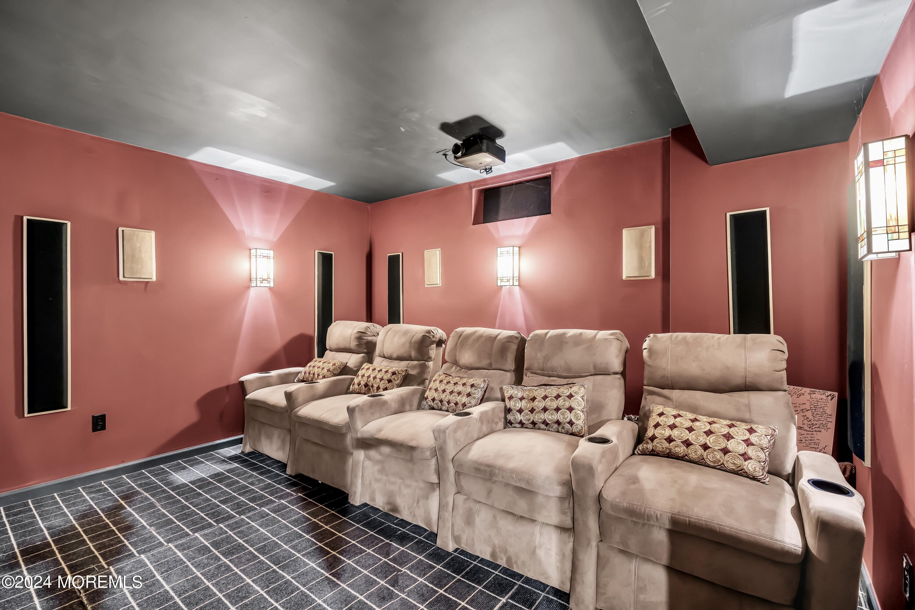 19 Violet Circle Howell, NJ 07731 - Photo 32 of 42 Basement Theater Room