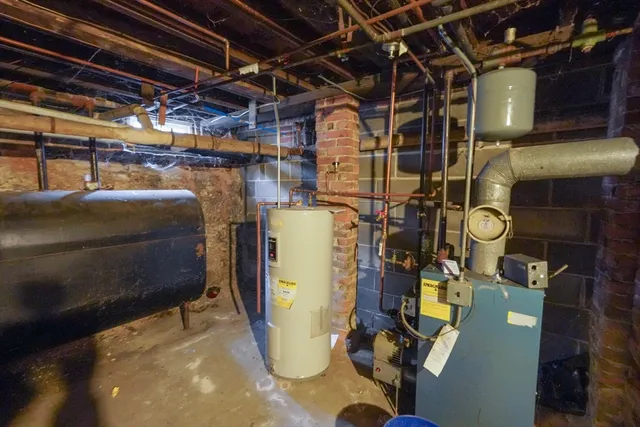 a view of storage and utility room