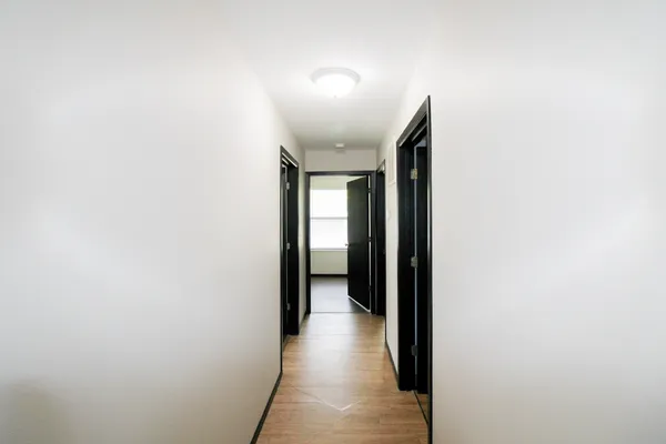 a view of a hallway