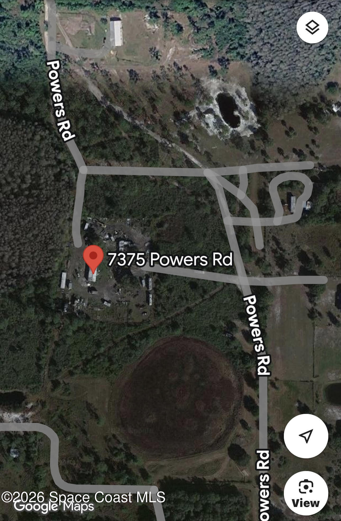 7375 Powers Road St. Cloud, FL 34773 - Photo 3 of 6 Aerial Shot