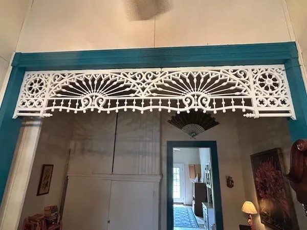a close view of bathroom