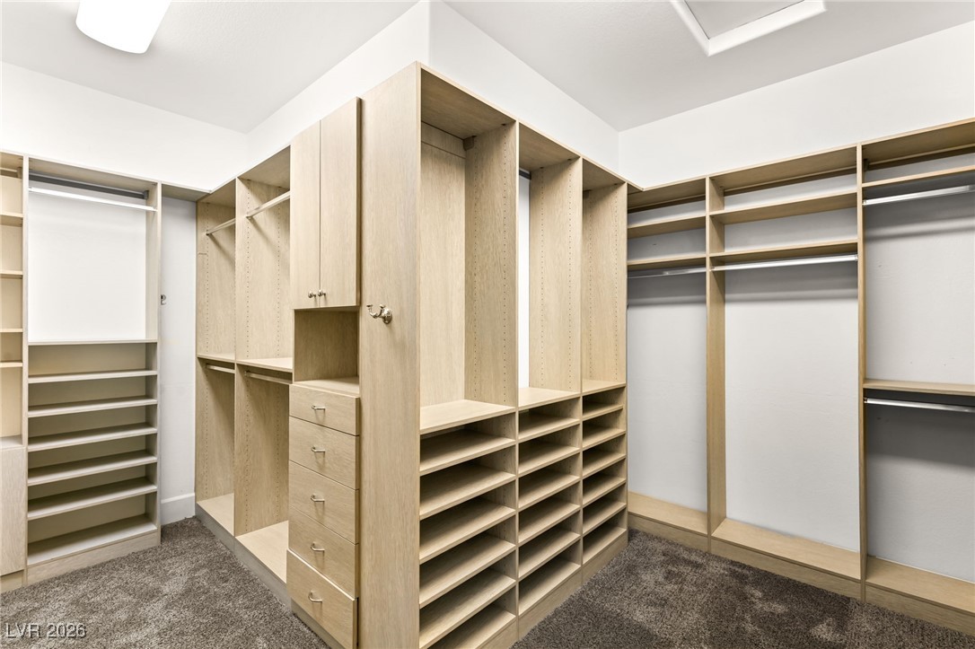 4039 Villa Rafael Drive Las Vegas, NV 89141 - Photo 28 of 45 Walk in closet with dark carpet