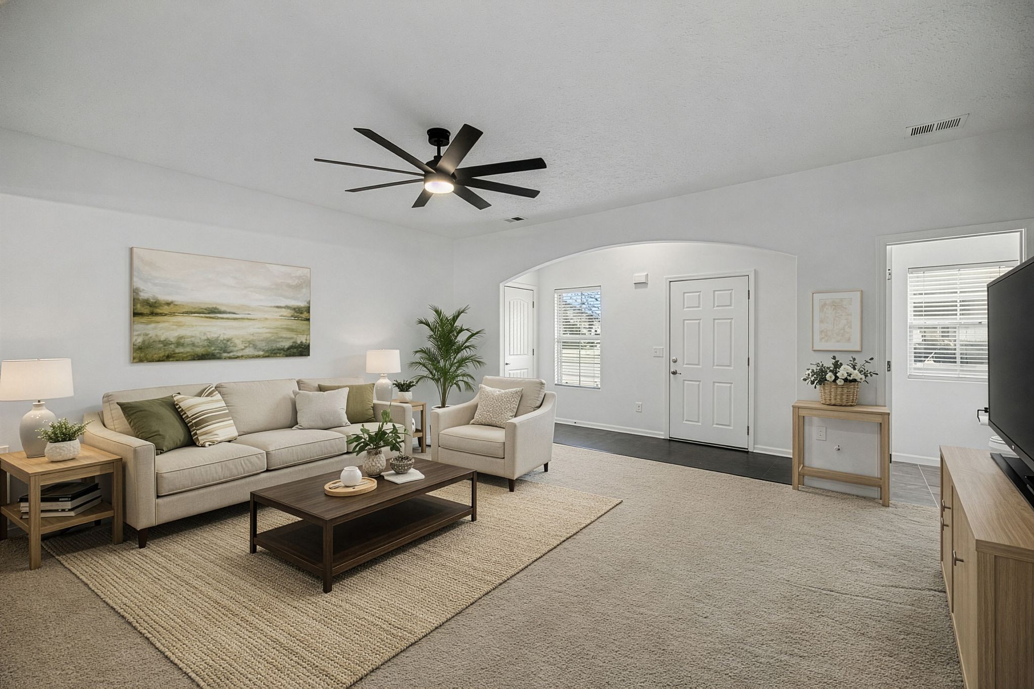 5304 Dan Post Way Murfreesboro, TN 37128 - Photo 6 of 32 a living room with furniture and a large window