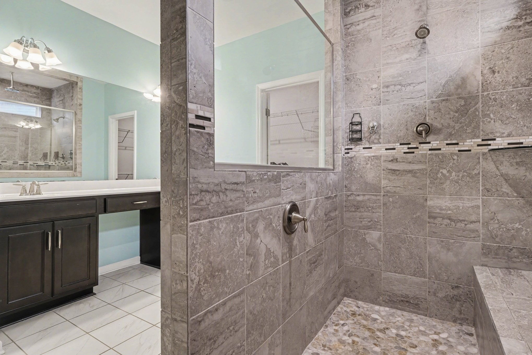 3738 Magpie Lane Murfreesboro, TN 37128 - Photo 18 of 42 a bathroom with a sink a toilet and a mirror