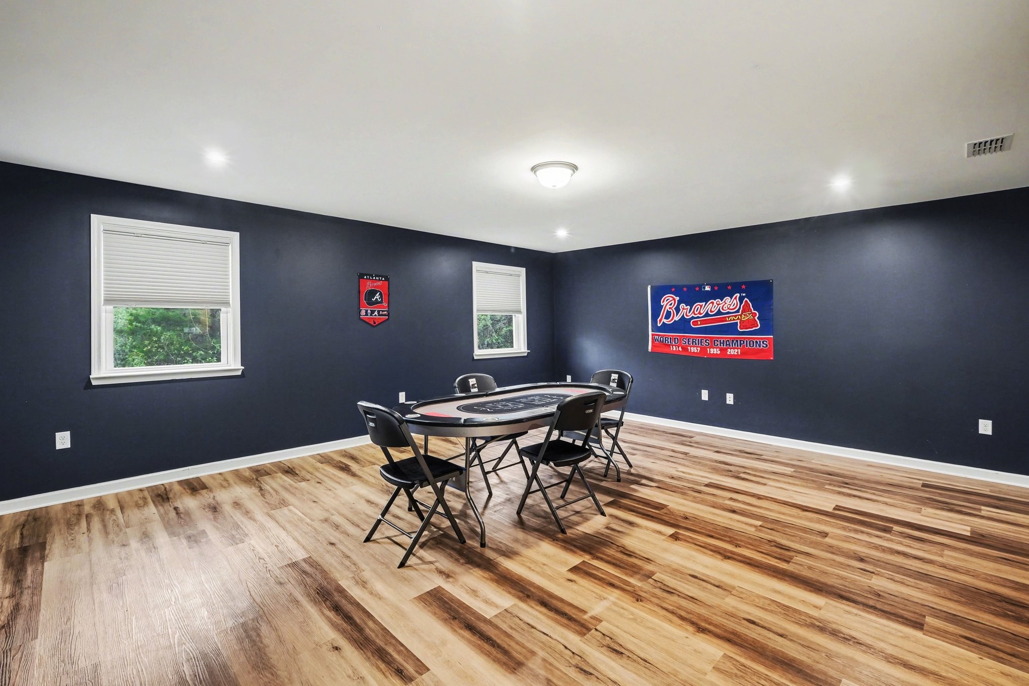 3738 Magpie Lane Murfreesboro, TN 37128 - Photo 33 of 42 a projector room with a table and chairs