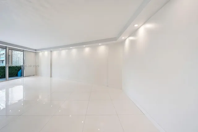 a view of empty room