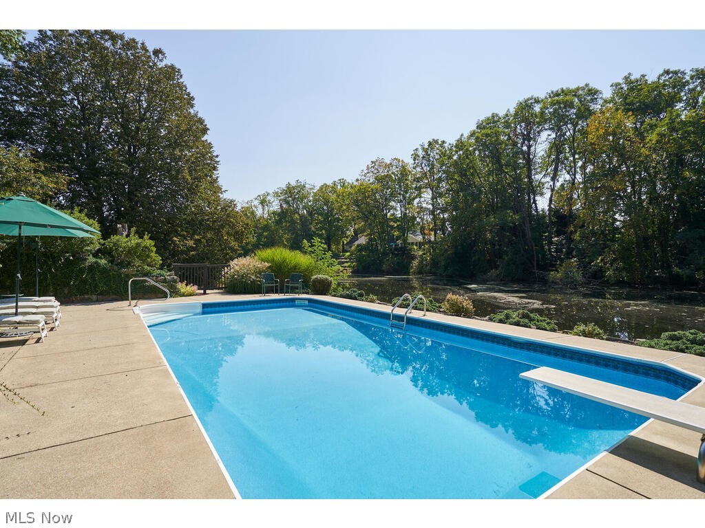 3376 West Bath Road Akron, OH 44333 - Photo 41 of 49 View of pool with a diving board