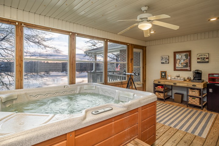 812 Burton Point Road Mount Juliet, TN 37122 - Photo 20 of 29 a living room with pool table and a large window