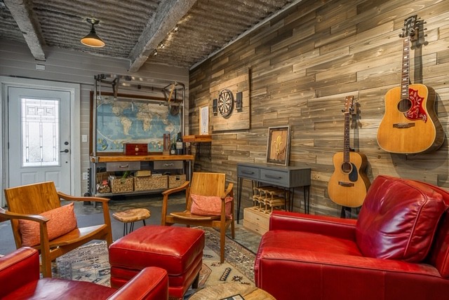 812 Burton Point Road Mount Juliet, TN 37122 - Photo 24 of 29 a outdoor living space with patio furniture and a fireplace