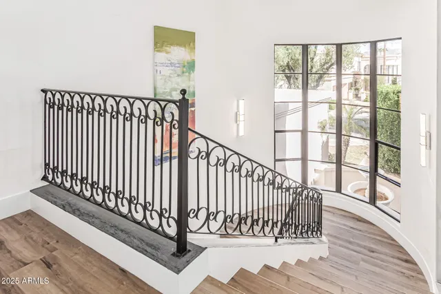 a view of a street with cars