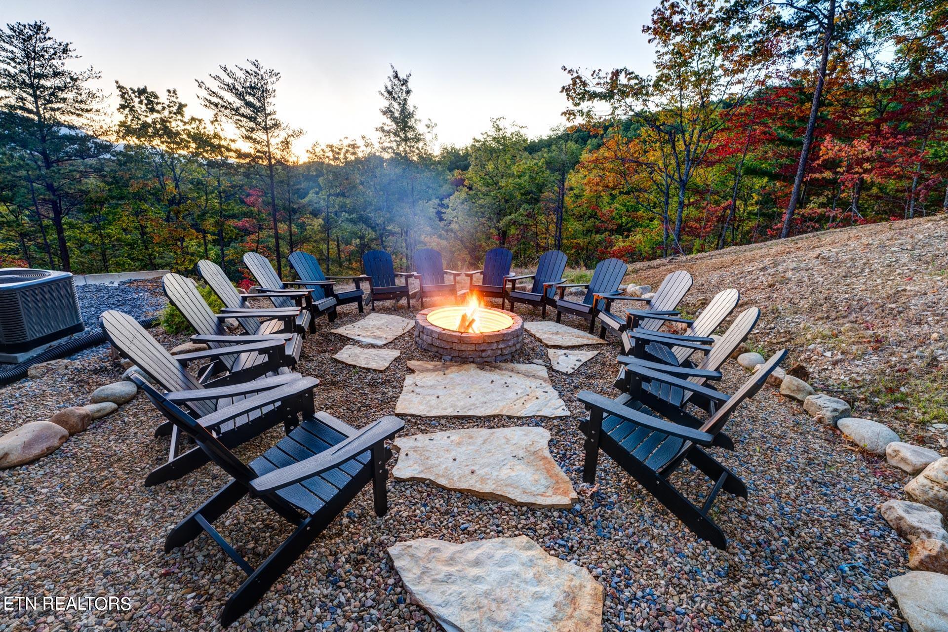 621 Big Bear Ridge Road Gatlinburg, TN 37738 - Photo 28 of 35 Firepit