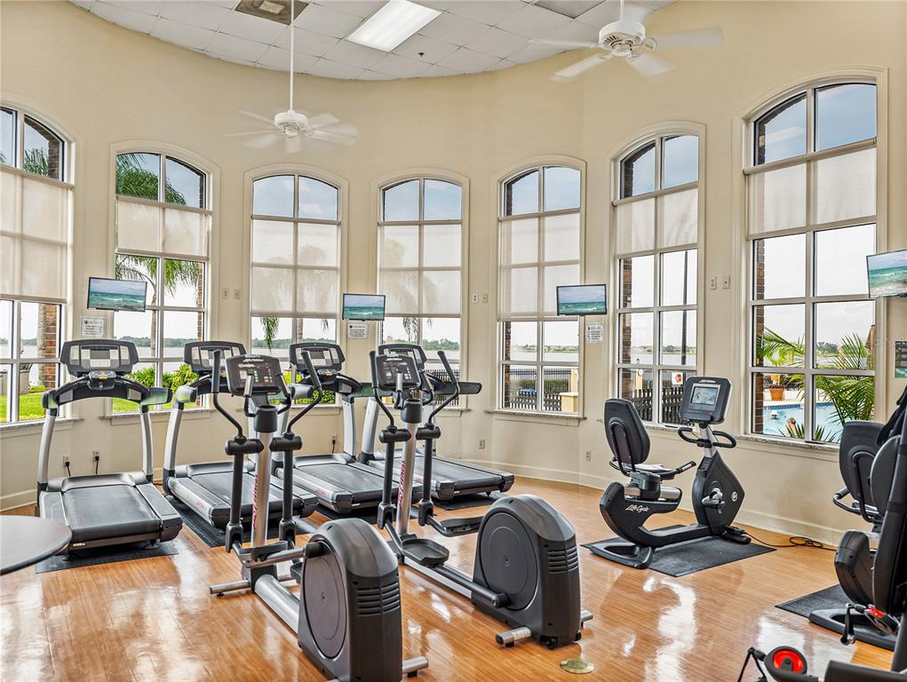 1124 Sawgrass Drive Winter Haven, FL 33859 - Photo 73 of 85 a view of a room with gym equipment