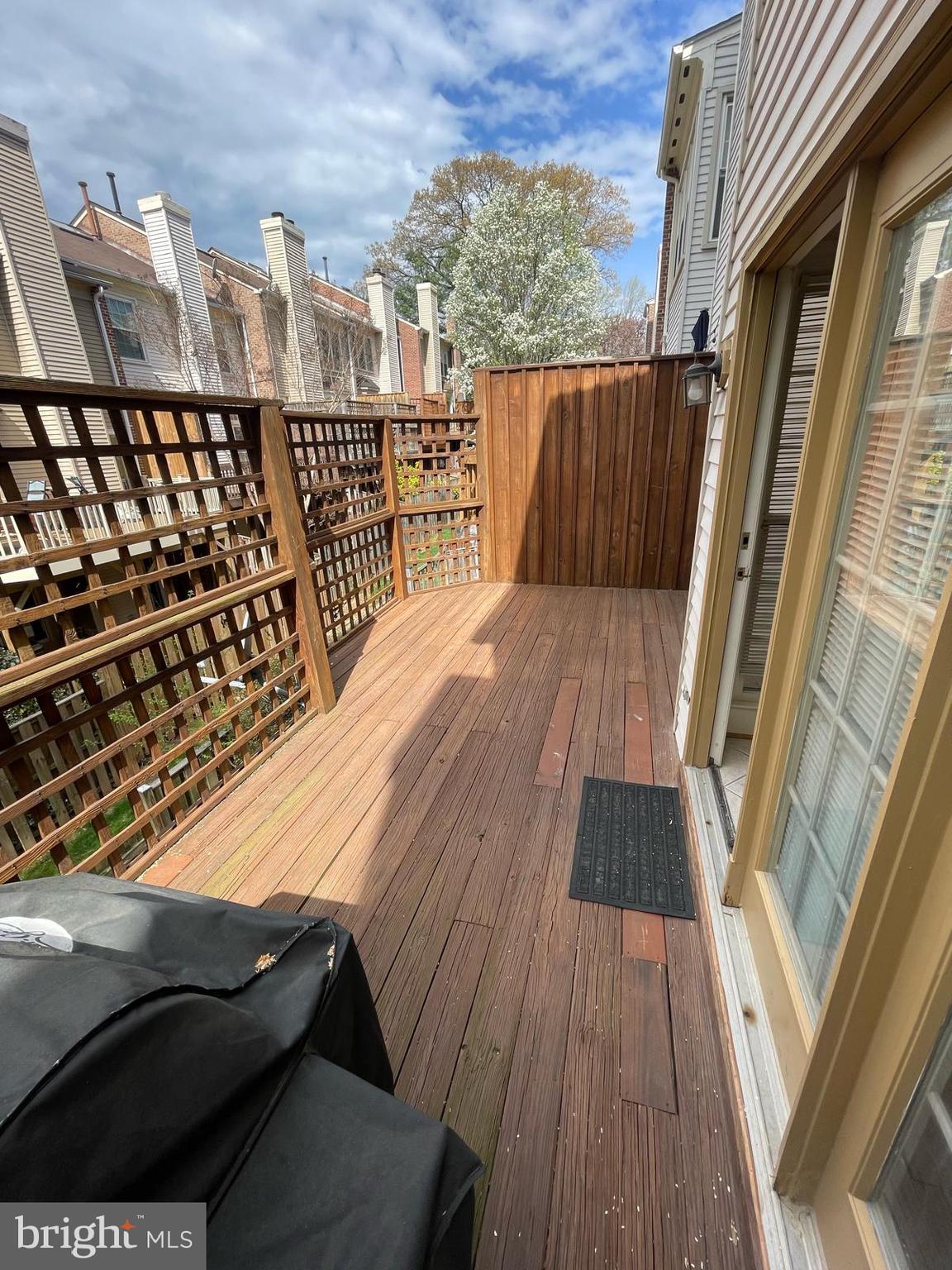 6510 Serenade Place Springfield, VA 22150 - Photo 12 of 29 a view of balcony with wooden floor