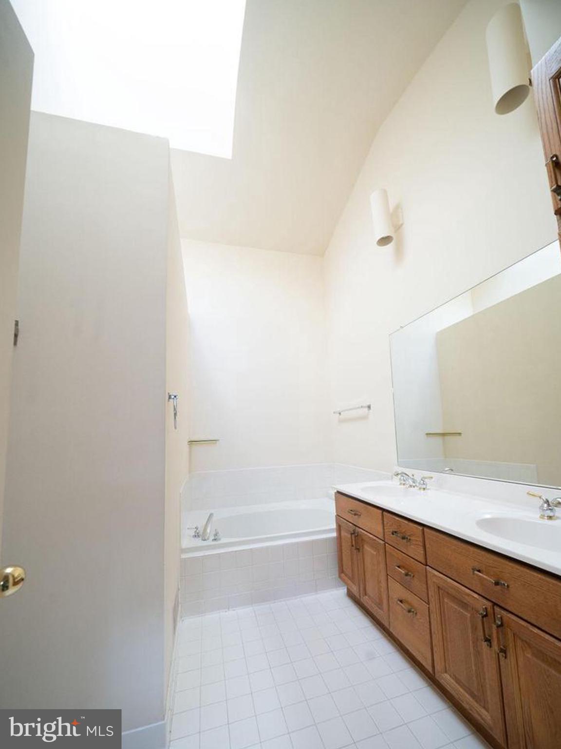 6510 Serenade Place Springfield, VA 22150 - Photo 22 of 29 a spacious bathroom with a tub sink and mirror
