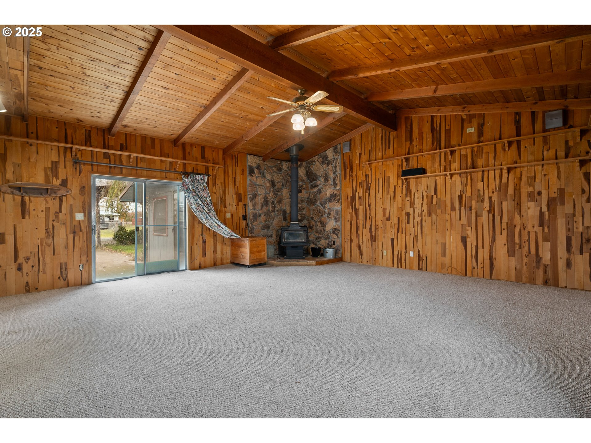 5209 Beagle Road White City, OR 97503 - Photo 26 of 48 a view of a room with wooden walls