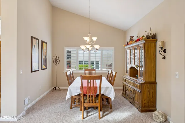 a view of a livingroom with furniture