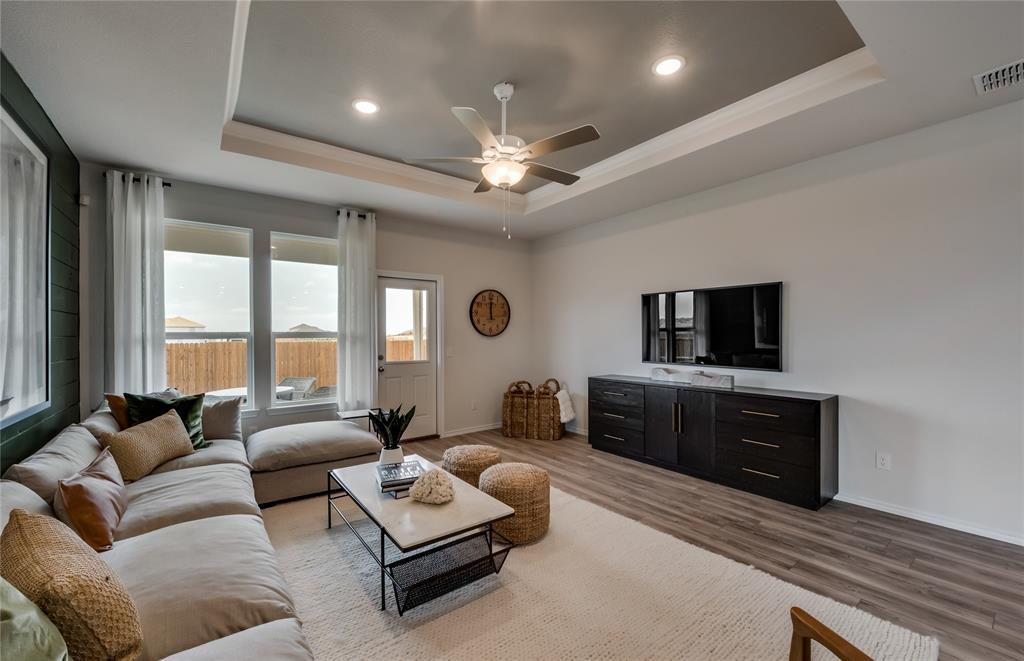 14053 Ladbroke Street Pilot Point, TX 76258 - Photo 13 of 19 Spacious gathering room with large windows