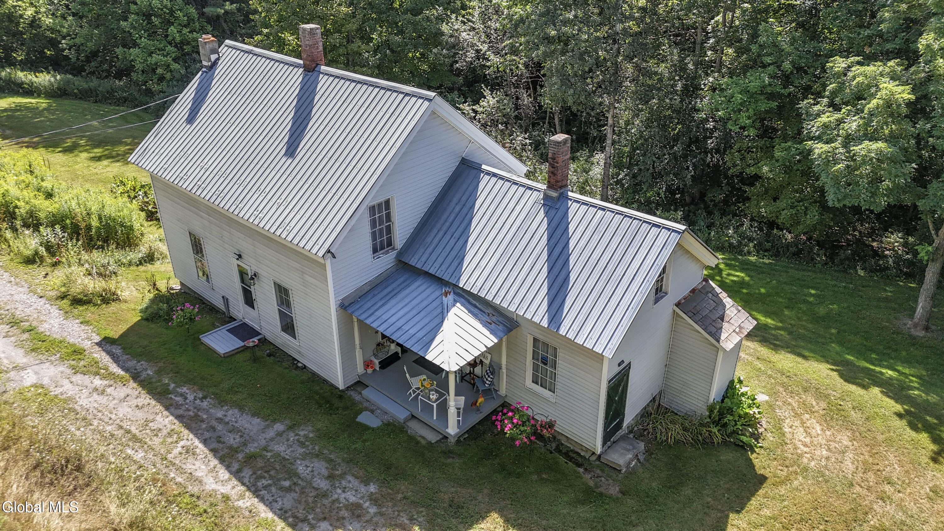 802 Creek Road Crown Point, NY 12928 - Photo 46 of 46 RightFrontQuarterLowDroneShot