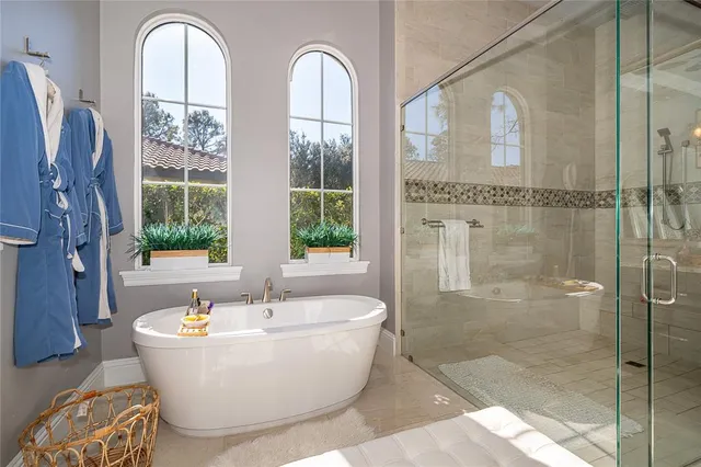 a view of a golf course