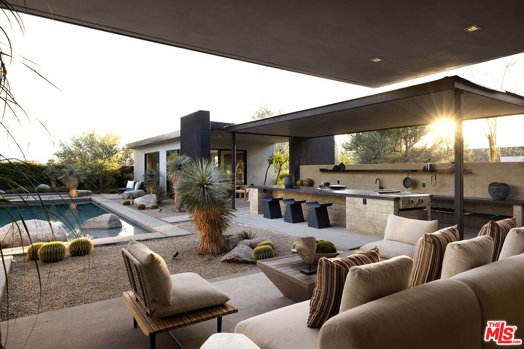 2 Echo Lane Rancho Mirage, CA 92270 - Photo 11 of 37 a outdoor living space with patio furniture