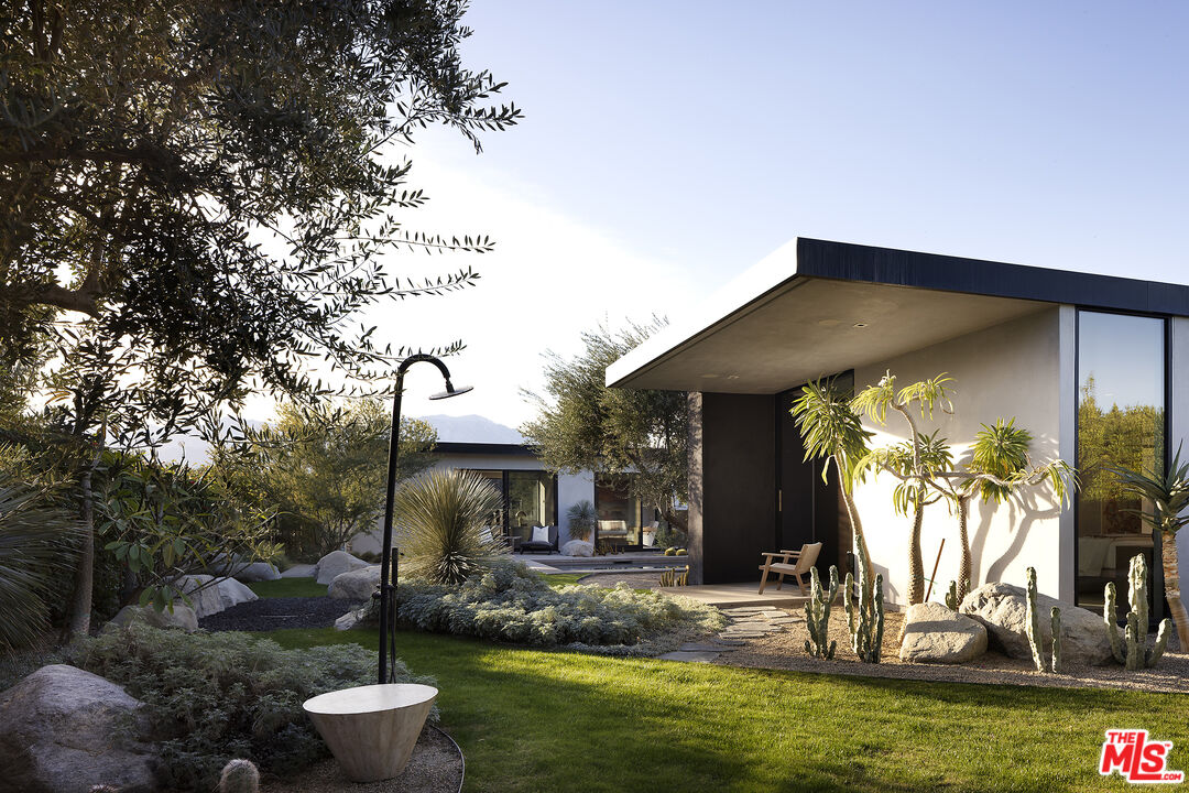 2 Echo Lane Rancho Mirage, CA 92270 - Photo 24 of 37 a house view with a garden space