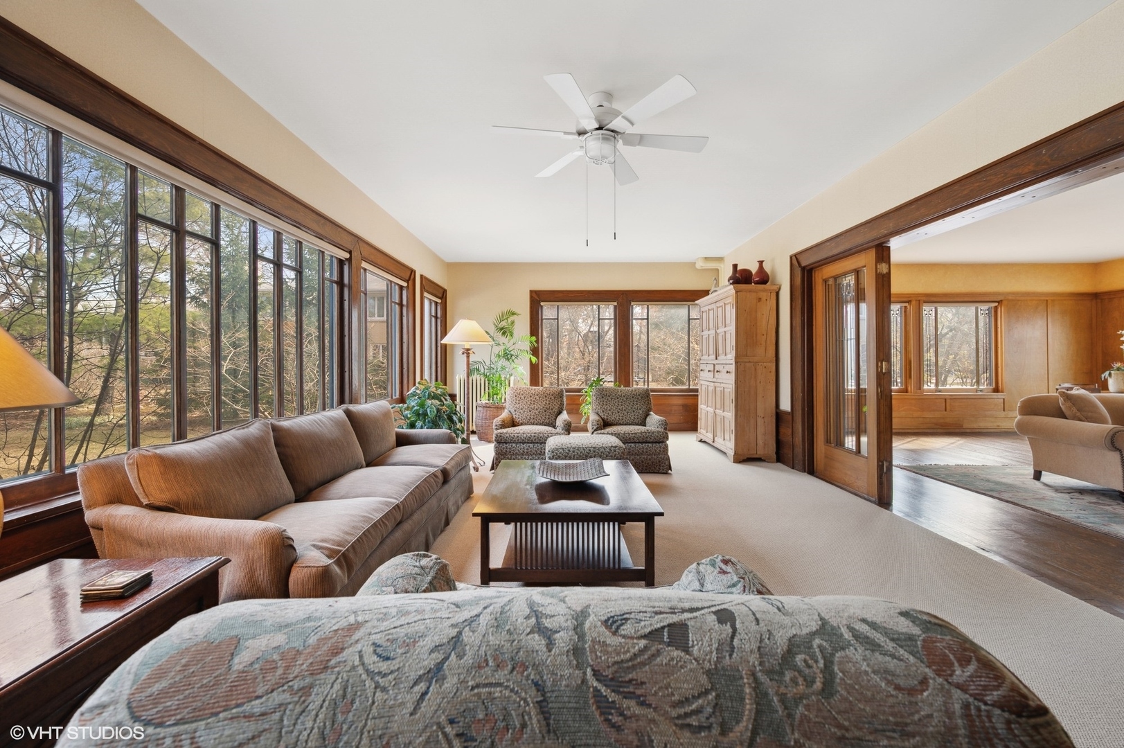 881 Private Road Winnetka, IL 60093 - Photo 11 of 60 a bedroom with furniture and large windows