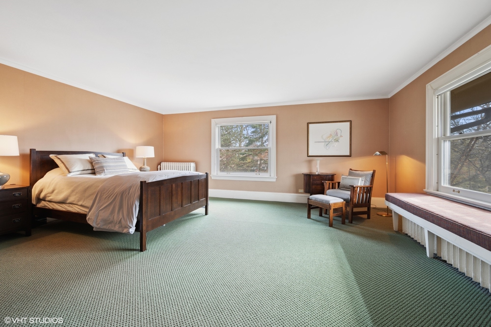 881 Private Road Winnetka, IL 60093 - Photo 26 of 60 a spacious bedroom with a bed and window