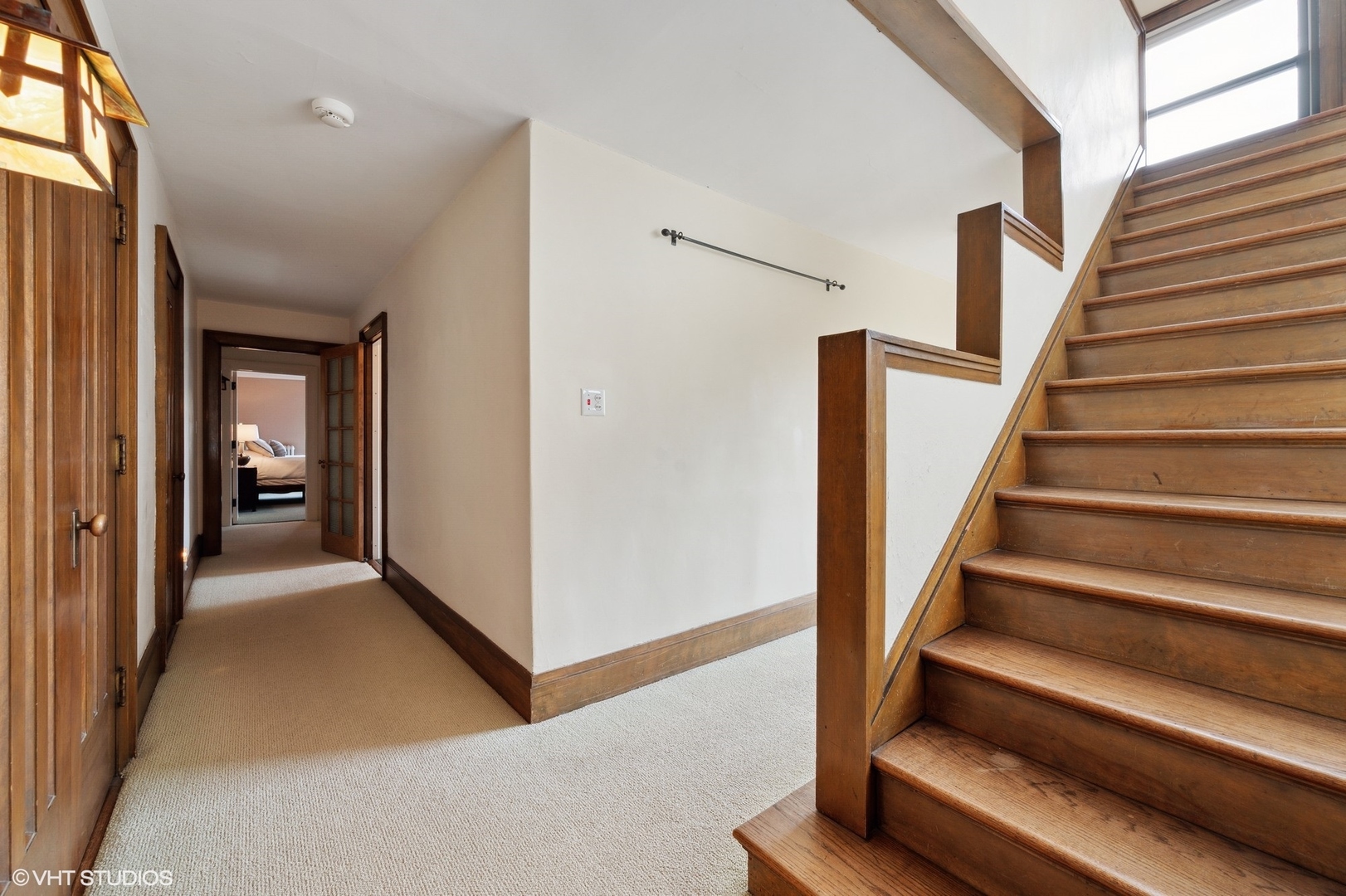 881 Private Road Winnetka, IL 60093 - Photo 43 of 60 a view of a hallway with wooden floor and entryway