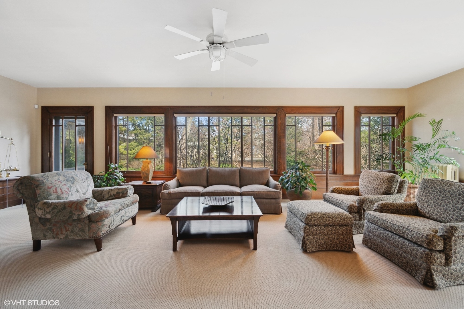 881 Private Road Winnetka, IL 60093 - Photo 10 of 60 a living room with furniture and a large window