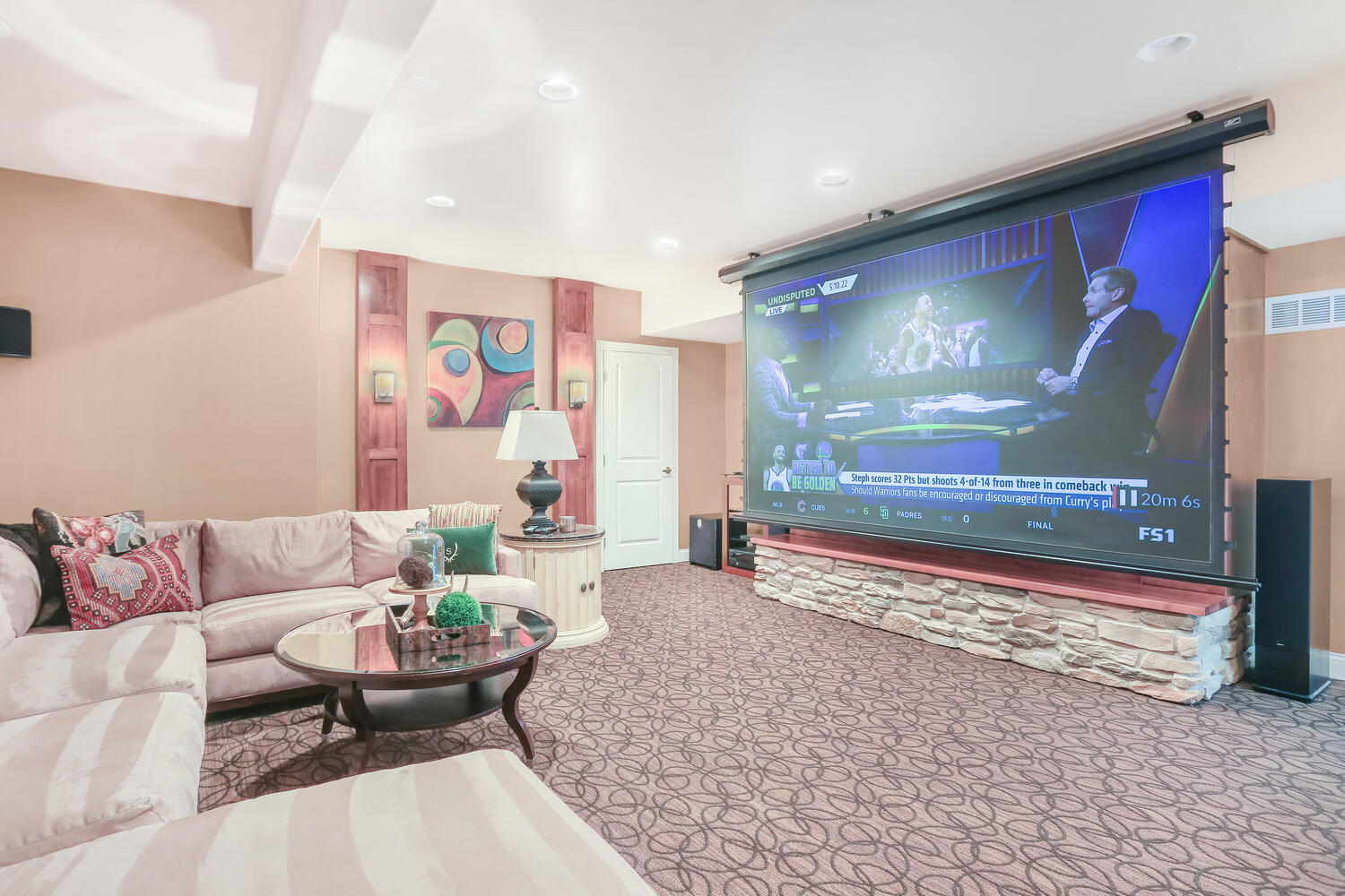 1411 Cross Creek Road Mahomet, IL 61853 - Photo 57 of 70 a living room with furniture and a rug