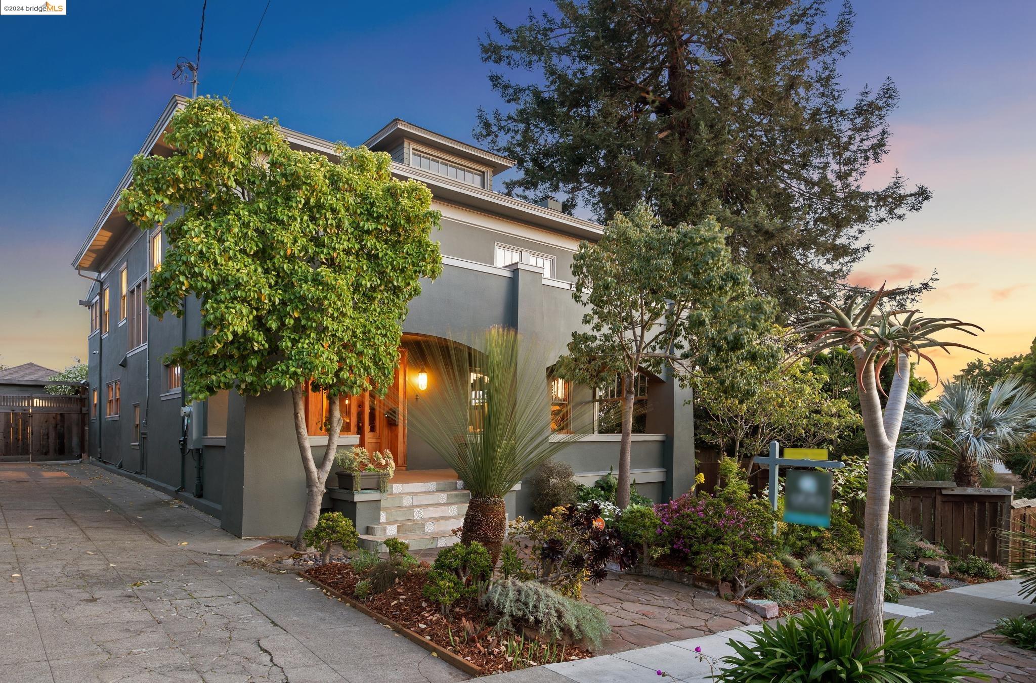 4336 Evans Avenue Oakland, CA 94602 - Photo 1 of 1 a front view of a house with garden