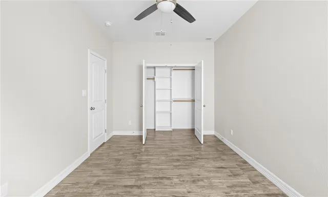 wooden floor in an empty room